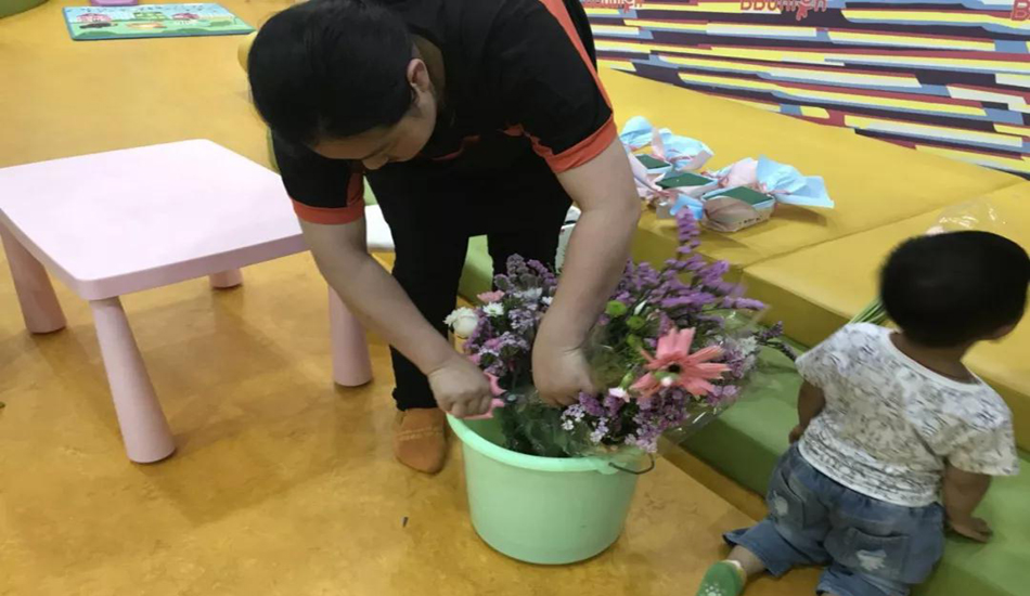 BBunion丹阳第三中学中心：我是小小花艺师